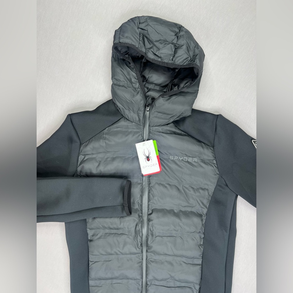 SPYDER FULL ZIP SOFT SHELL PUFFER JACKET NWT - image 1